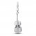 Cello Charm Sterling Silver