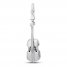 Cello Charm Sterling Silver