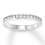 Previously Owned Diamond Band 1/4 ct tw Round 10K White Gold