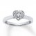 Diamond Engagement Ring 1/3 Carat tw 10K White Gold