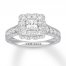 Neil Lane Diamond Engagement Ring 1-3/8 ct tw 14K White Gold