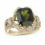 Le Vian Tourmaline Ring 1/2 ct tw Diamonds 14K Green Gold