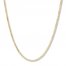 24 Curb Chain Necklace 14K Yellow Gold Appx. 2.7mm