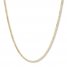 24 Curb Chain Necklace 14K Yellow Gold Appx. 2.7mm