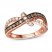 Le Vian Diamond Ring 3/4 ct tw 14K Strawberry Gold