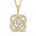 Center of Me Diamond Necklace 1-1/2 ct tw 14K Yellow Gold 18"