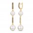 Le Vian Chocolatier Pearl Earrings 1/4 ct tw Diamonds 14K Honey Gold