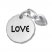 Love Charm Sterling Silver