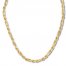 Link Chain Necklace 10K Yellow Gold 24" Length