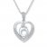 Mother & Child® Necklace 1/15 ct tw Diamonds Sterling Silver