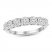 Radiant Reflections Diamond Anniversary Ring 1 ct tw Round-Cut 14K White Gold