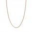 22" Textured Rope Chain 14K Yellow Gold Appx. 2.15mm