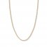 22" Textured Rope Chain 14K Yellow Gold Appx. 2.15mm