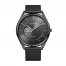 BERING Men's 16743-377 Automatic IP Black Titanium Mesh Strap Watch