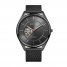BERING Men's 16743-377 Automatic IP Black Titanium Mesh Strap Watch