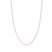Beaded Curb Chain Necklace 14K Yellow Gold 24" Length