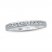 Diamond Anniversary Ring 1/6 ct tw Round-cut 10K White Gold