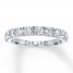 Leo Diamond Ring 1 ct tw Round-cut 14K White Gold