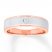 Men's Band 1/15 Carat Diamond 10K Rose Gold