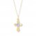 Children's Cross Necklace 14K Yellow Gold