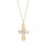 Children's Cross Necklace 14K Yellow Gold