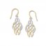 Chandelier Earrings 14K Two-Tone Gold