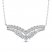 Everything You Are Diamond Necklace 3/4 ct tw 10K White Gold 18"