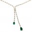 Le Vian Emerald Necklace 3-1/6 ct tw Diamonds 18K Vanilla Gold