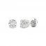 Lab-Created Diamonds by KAY Stud Earrings 3/4 ct tw Round-Cut 14K White Gold