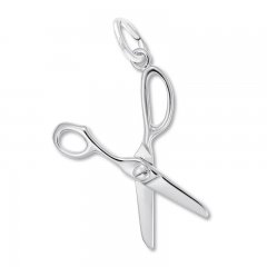 Scissors Charm Sterling Silver