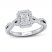 Diamond Engagement Ring 5/8 ct tw 14K White Gold