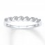 Diamond Ring 1/5 ct tw Round-cut Sterling Silver