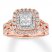Diamond Engagement Ring 1 ct tw 14K Rose Gold
