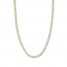 24" Figaro Chain Necklace 14K Two-Tone Gold Appx. 5.8mm
