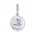 St. Michael Medal Charm Sterling Silver