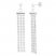 Diamond-cut Dangle Earrings Sterling Silver