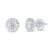 Lab-Created Diamonds by KAY Earrings 1 ct tw 14K White Gold