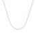 Cable Chain Necklace 14K Rose Gold 18" Length