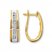 Previously Owned Diamond Hoop Earrings 1/4 ct tw 10K Gold