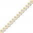 Diamond Bracelet 1 ct tw 10K Yellow Gold 7"