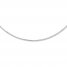 Wire Necklace Sterling Silver 16" Length
