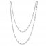 Link Necklace Sterling Silver 36"