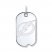 NHL Tampa Bay Lightning Dog Tag Sterling Silver