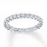Diamond Eternity Ring 1 ct tw Round-cut 14K White Gold