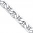 Men's Bracelet Anchor Chain Sterling Silver