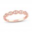 Diamond Anniversary Ring 1/10 ct tw 10K Rose Gold