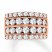 Diamond Anniversary Band 3 ct tw 14K Rose Gold