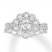 Diamond Engagement Ring 1-1/2 ct tw 14K White Gold