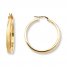 Hoop Earrings 14K Yellow Gold