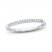 Diamond Wedding Band 1/15 ct tw Round-cut 14K White Gold